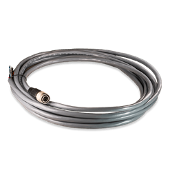 GPIO Cable with 12-pin Hirose LF Connector and DC Barrel Power Jack 