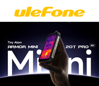 Ulefone Logo and Smartphone